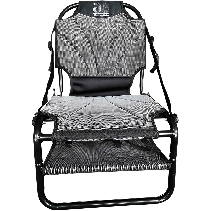 2025 Aquaglide AG Inflatable Kayak Frame Seat AG-SE-FR - Black / Grey